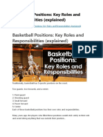 Basketball Positions Key Roles and Responsibilities (Explained)