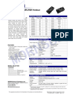 Active Signal Amplifier Vin&Iout: Description