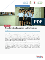 Transforming Education and Its System Min