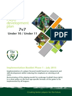Player Development Plan: Under 10 / Under 11