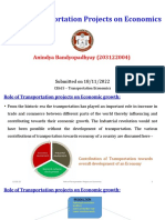 Role of Transportation Projects On Economics