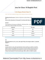 NCERT Solutions For Class 10 English First Flight Unit 21