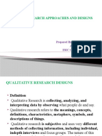 Unit 4 Qualitative Research