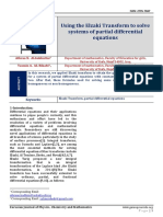 Using The Elzaki Transform To Solve Systems of Partial Differential Equations