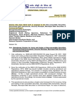 Updated Operational Circular For Issue and Listing of Commercial Paper - April 13 2022