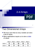 2-d Arrays