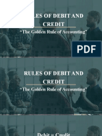 Rules of Debit and Credit