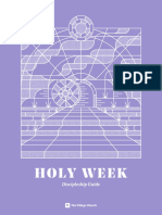 The Village Church - 2021 - Holy Week Guide - Booklet - FINAL