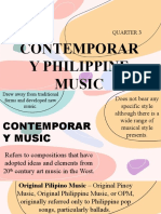 Q3 Contemporary Phil. Music