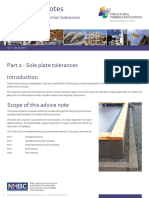 Sole Plate Tolerances