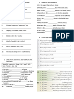 Comparative and S