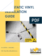 OSI Floortek Anti-Static Vinyl Installation Methodology