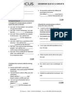 Focus2 2E Grammar Quiz Unit8 5 GroupB