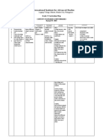 Curriculum Map Grade 3 Scince Quarter 1