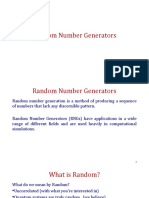 Random - Number Generators