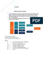 Weighted Average Cost of Capital