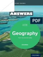 Geography - Study Guide - ANSWERS - Garret Nagle and Briony Cooke - Second Edition - Oxford 2017