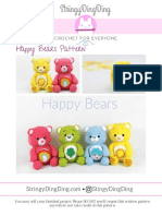 Happy Bears Crochet Pattern