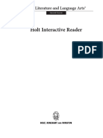 Mcdougal Holt Interactive Reader G8