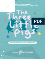 Cuento Ilustrado. The Three Little Pigs