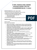 Transcultrural Nursing PDF