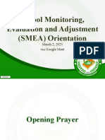 SMEA Orientation