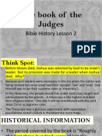 Bible History 2 - The Book of The Judges