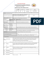 Detailed Lesson Plan (DLP) Format: Class Rules and Importance of Pre-Test Objectives: Knowledge