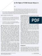 Mother's Perspectives On Signs of Child Sexual Abuse in Their Families - Gilgun, J. & Anderson, G.