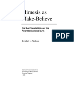 Walton - 1990 - Mimesis As Make-Believe On The Foundations of The PDF