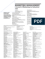 Editorial Board - 2022 - Industrial Marketing Management