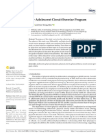 Setting Criterion For Adolescent Circuit Exercise