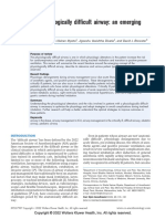 The Physiologically Difficult Airway An Emerging Concept