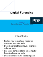 SCI4201 Lecture 7 - Forensics Tools