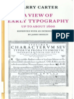 View of Early Typography Up To About 1600, A - Harry Carter PDF