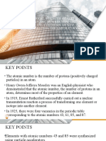 Physical Sciences: Concept of Atomic Number That Led To The Synthesis of New Elements in The Laboratory