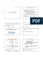 Ch. 18 Fundamentals of Spectrophotometry: What Is Spectroscopy?