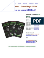 Lennart Green Magic Card Tricks