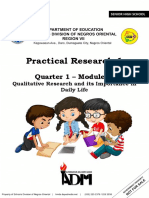 Practical Research 1: Quarter 1 - Module 2
