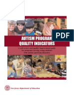 1 Autism Program Indicators