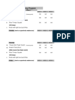 Power Clean Training Program: Pause Mid-Thigh Snatch Snatch Pulls (Floor)