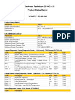 Cat Electronic Technician 2019C v1.0 Product Status Report