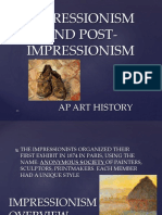 Impressionism Art and Ost Impressionism