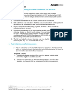 Payment Process:: Guidelines For Claiming Flexible Allowance FY 2019-20