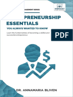 Entrepreneurship Essentials You Always Wanted To Know