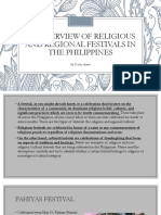 An Overview of Religious and Regional Festivals in