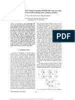 A Novel Full-Bridge Zero-Voltage-Transition PWM DC-DC Converter With Zero-Voltage - Zero-Current Switching of The Auxiliary Switches