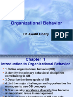 Organizational Behavior: Dr. Awatif Ghazy