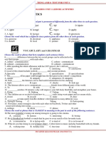 E8 - Test For Unit 1