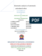 Design and Kinematic Analysis of Automatic Articulated Robot